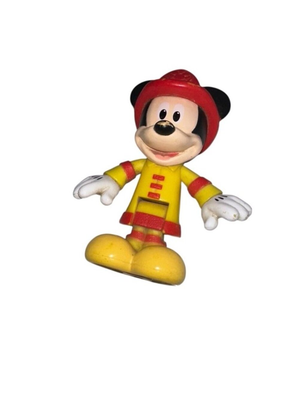 Mickey Mouse Clubhouse Mickeys Fire Truck Figure Fireman Disney 3” Toy